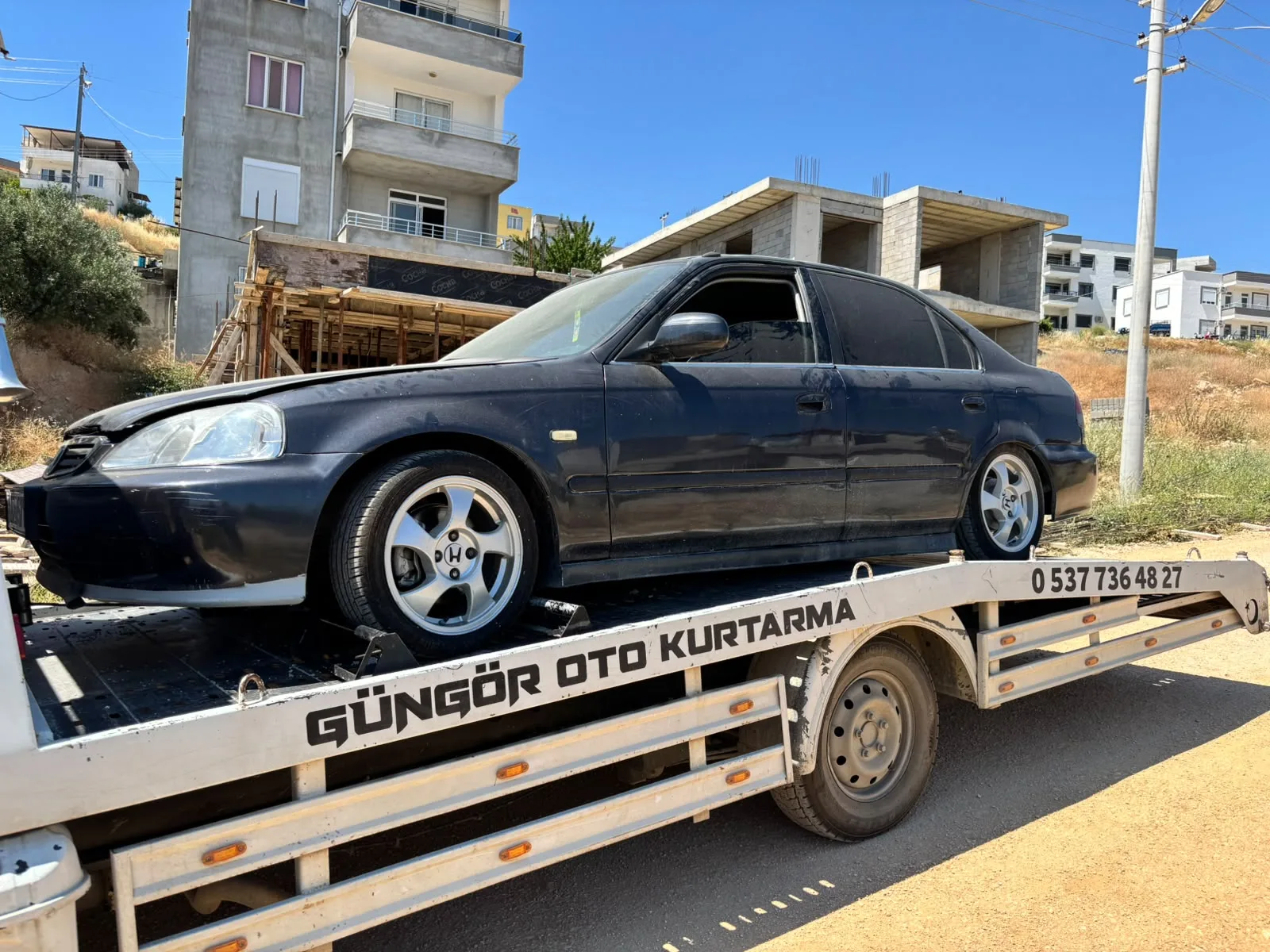 Kaza kurtarma - Mut Oto Çekici