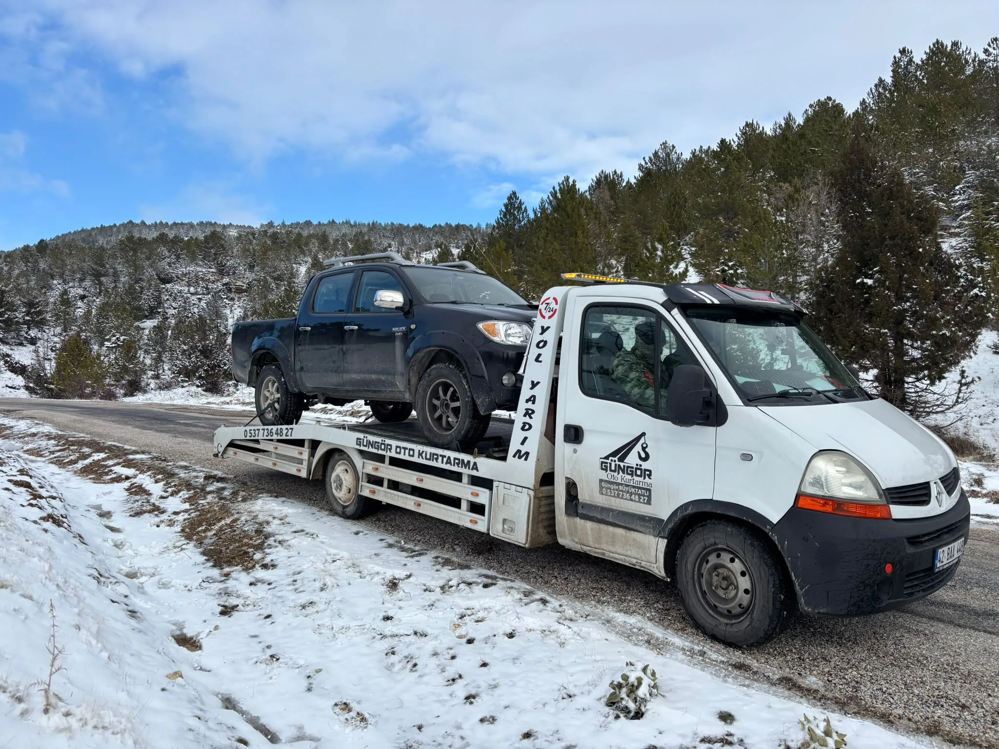 Güngör oto kurtarma aracı